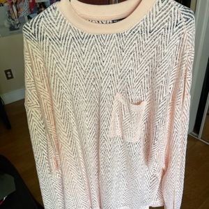 ASOS long sleeve lace shirt